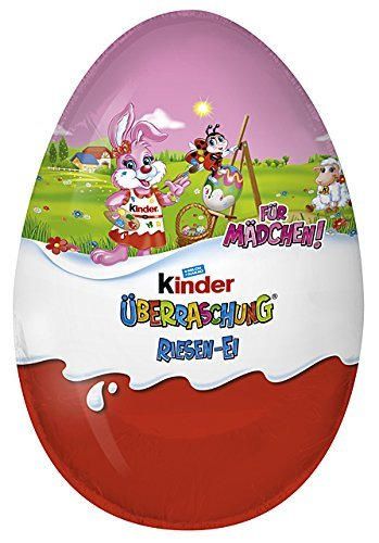 Kinder Sorpresa Huevo de Pascua gigante para las niñas