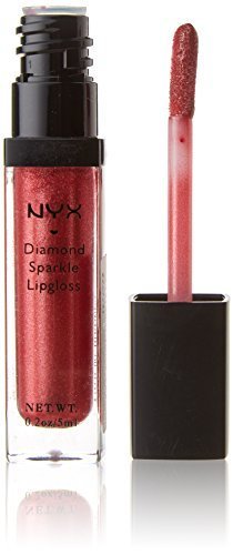 Place NYX Cosmetics Diamond Sparkle Lip Gloss Red