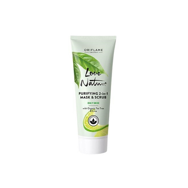 Producto Máscara e Esfoliante Purificante 2 em 1 com Tea Tree e lima