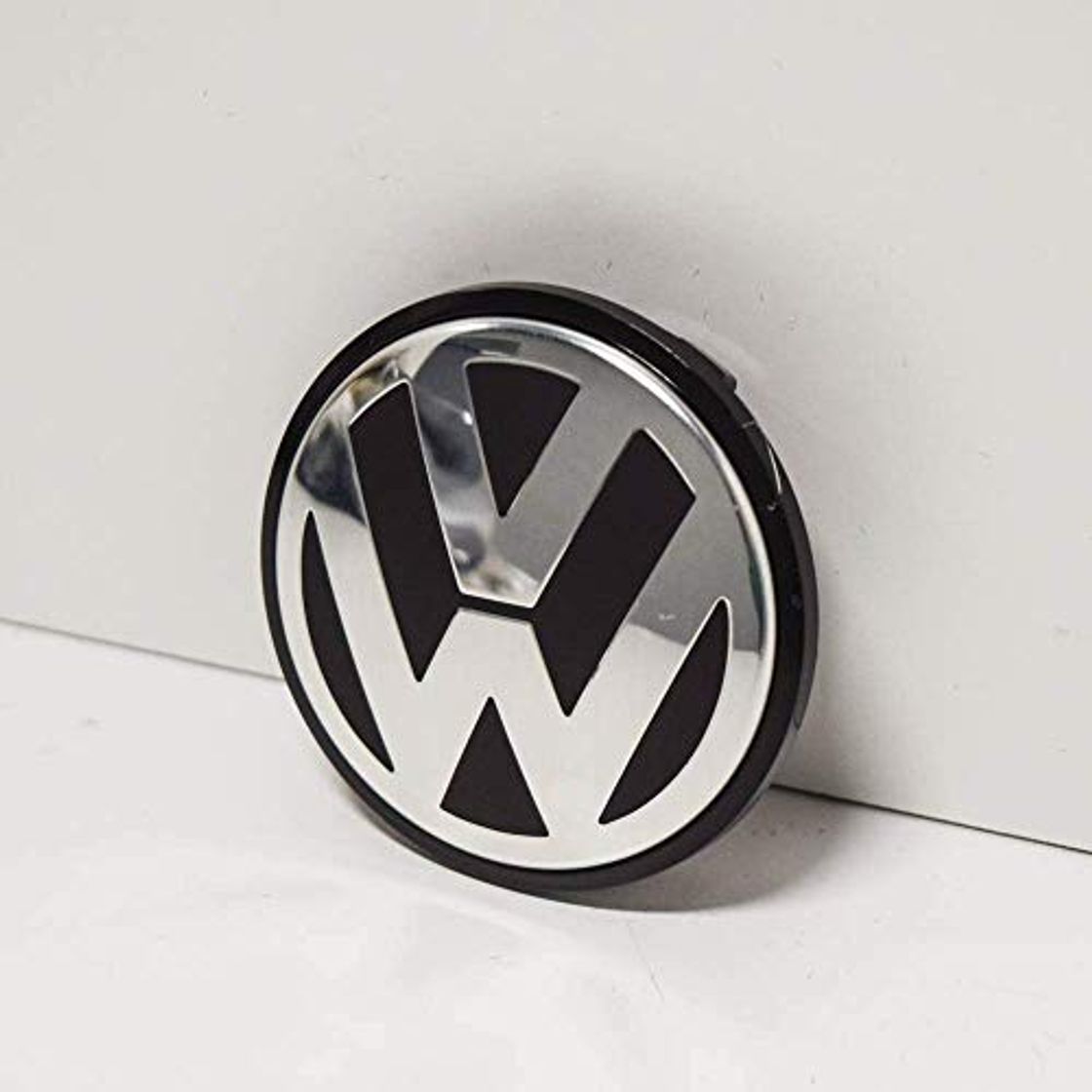 Productos Genuine VW Alloy Wheel Centre Cap Satin Black High Chrome 65mm