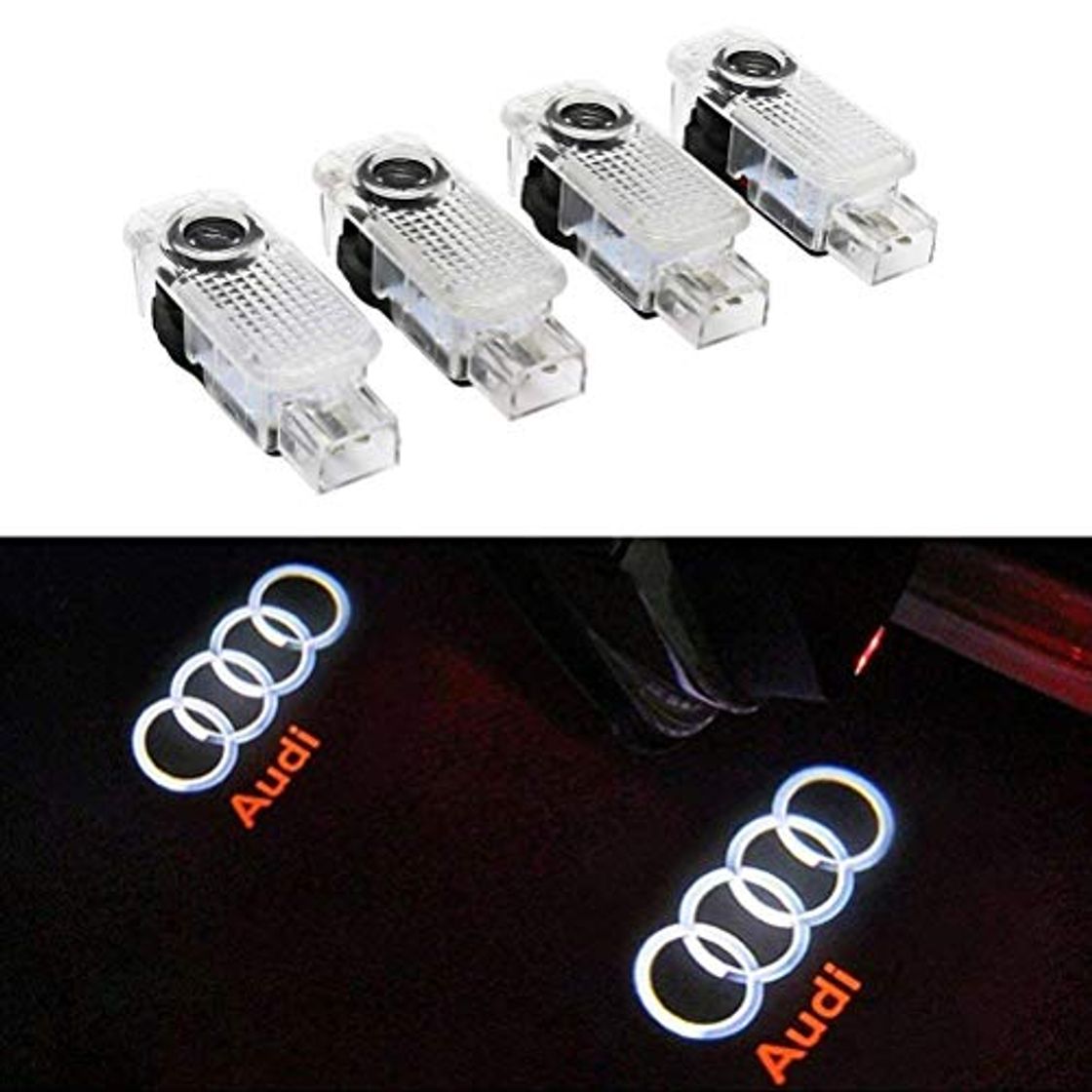 Product 4 PCS Luz de Puerta de Coche 3D Logo Proyector Láser LED Luces Kit