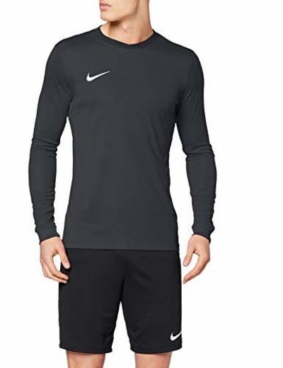 Nike LS Park Vi JSY Camiseta de Manga Larga, Hombre, Negro