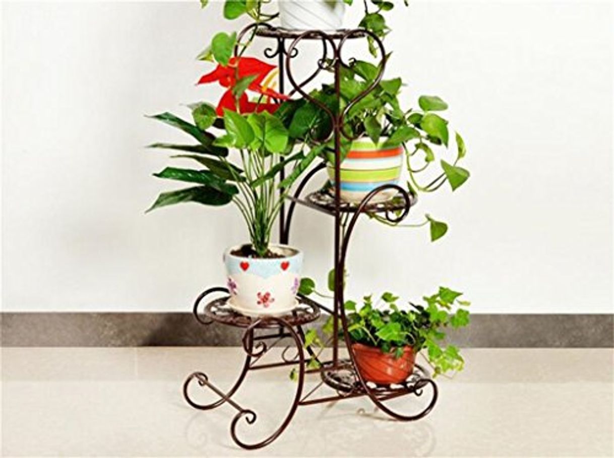 Social FZN Pastelaria de Flores de Metal Racks Interior y Exterior de la