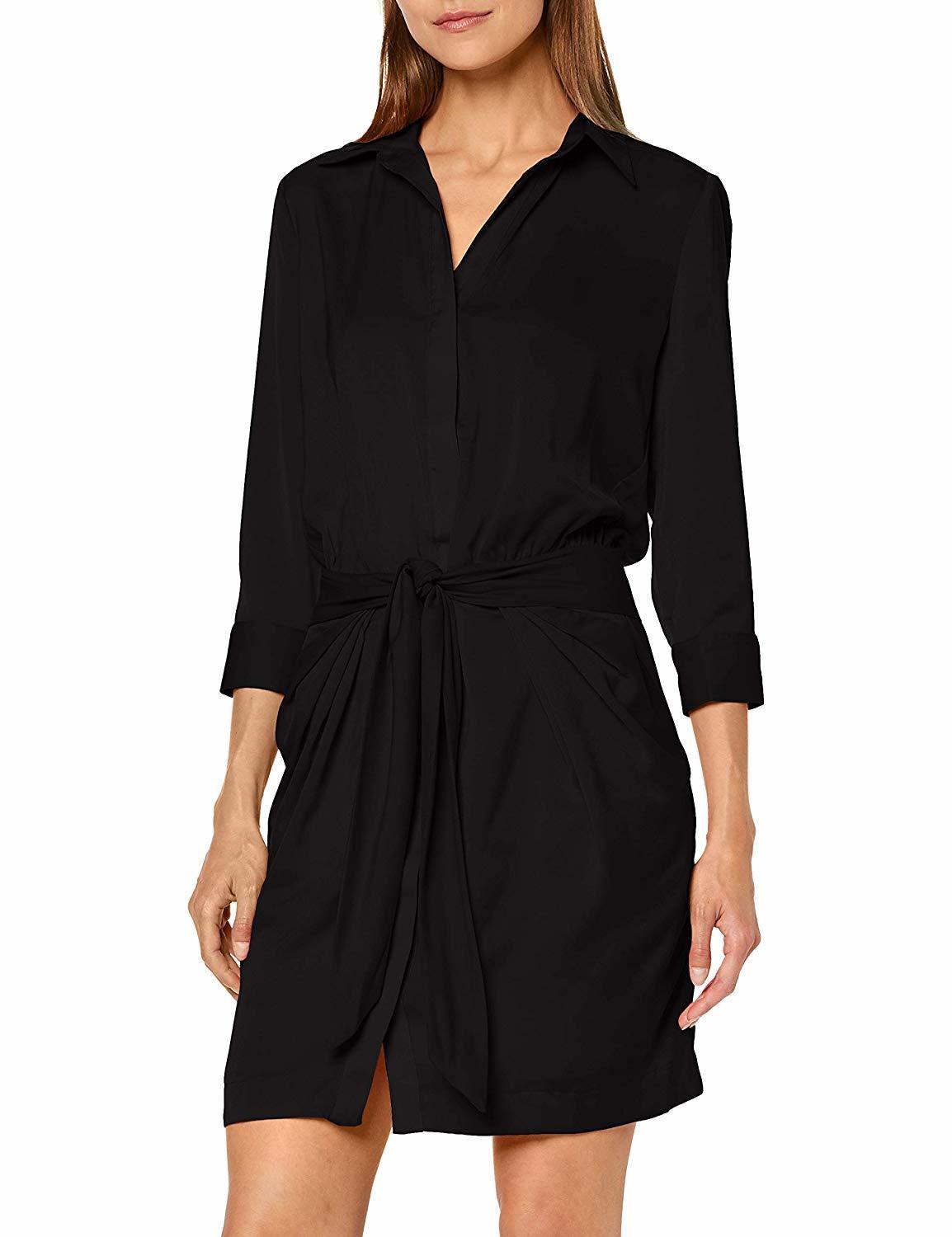 Moda Guess Nahia Dress Vestido, Negro