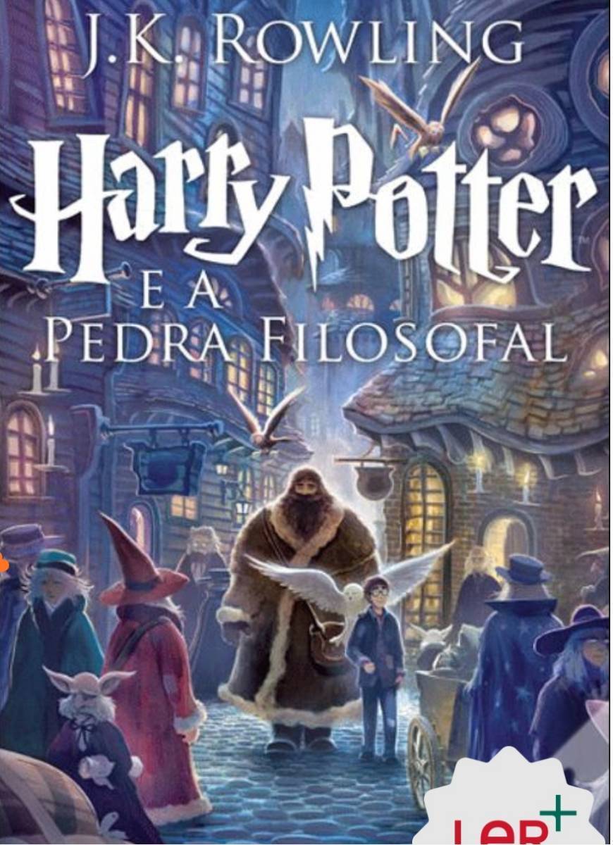 Book Harry Potter e a Pedra Filosofal