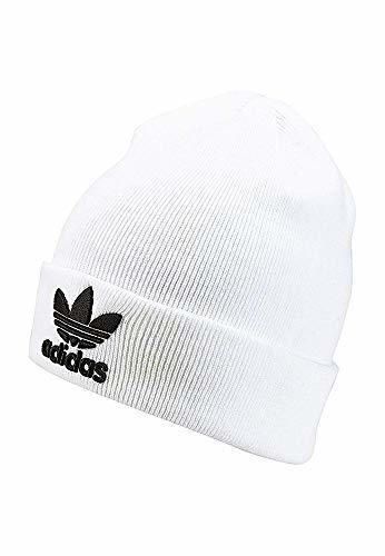 adidas Trefoil Logo Beanie Gorro, Unisex Adulto, Blanco