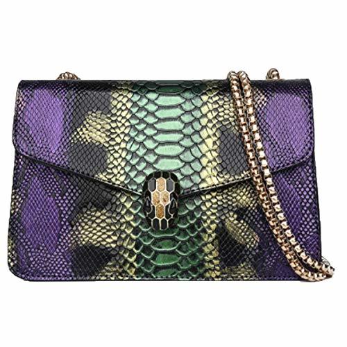 Products Bolso de mujer con diseño de serpiente y contraste de la moda