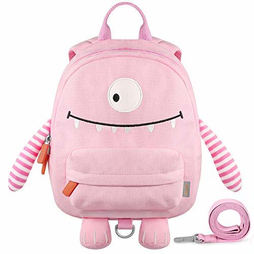 Social GAGAKU Mochila Infantil 3D Animales Escolar Mochila con Correa de arnés de