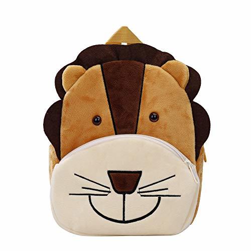 Product Mochila para Niños de Dibujos Animados Animales 3D Suave Mochila de Felpa