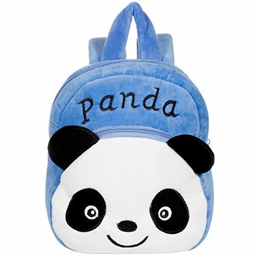 Social Panda Mochila para niños, Remebe Primaria Pequeña Guardería Mochila Preescolar, Animal Mochila
