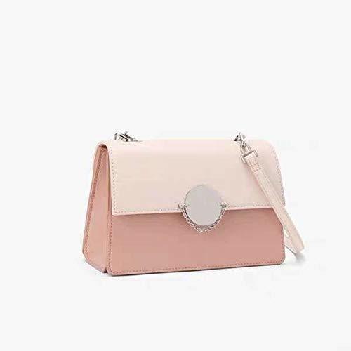 Social Bolso Bandolera para Damas Temperamento Personalidad Bolsa de Mensajero Cadena de Cierre