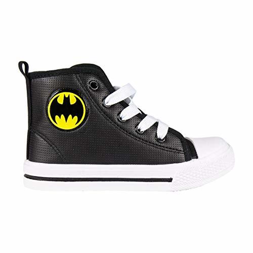 Producto Artesania Cerda Deportiva Alta Batman, Zapatillas Altas para Niños, Negro