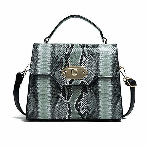 Producto Coolives Bolsos de Mano per Mujer Patrón de Piel de Serpiente Bolso