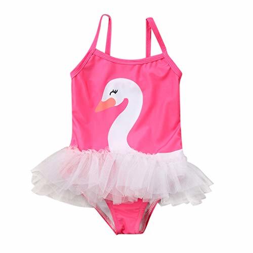 Producto QinMMROPA Bañador Estampado Cisne para Bebé Niñas