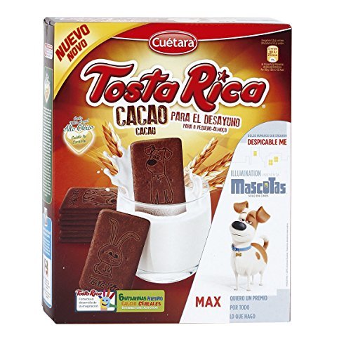 Product Tosta Rica Caja de Galletas con Cacao