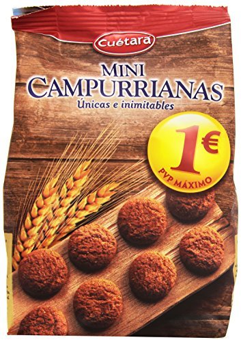 Products Cuètara - Mini Campurrianas - Galletas 300 gr - Pack de 3