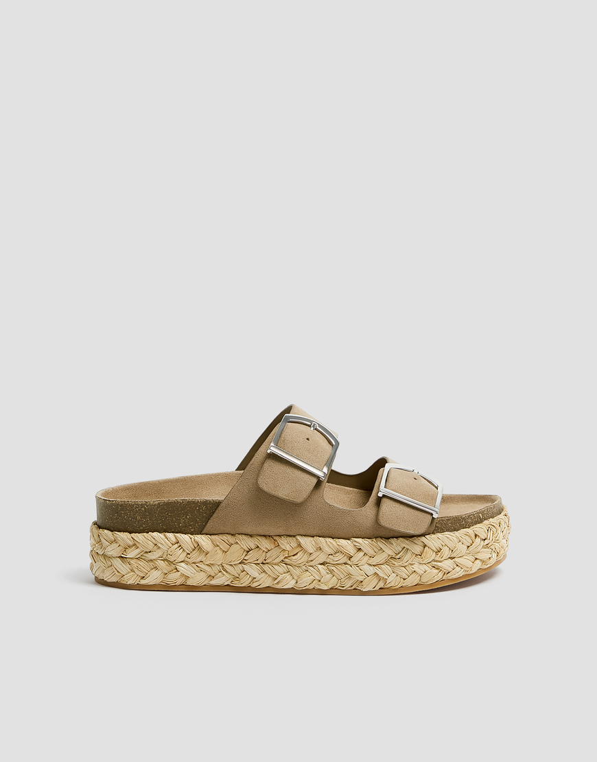 Bio trenzado beige pull and bear