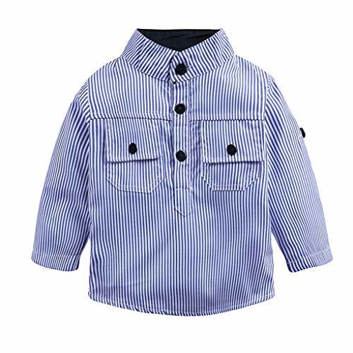 Producto Julhold Toddler Kids Baby Boys - Camisa de Manga Larga a Rayas