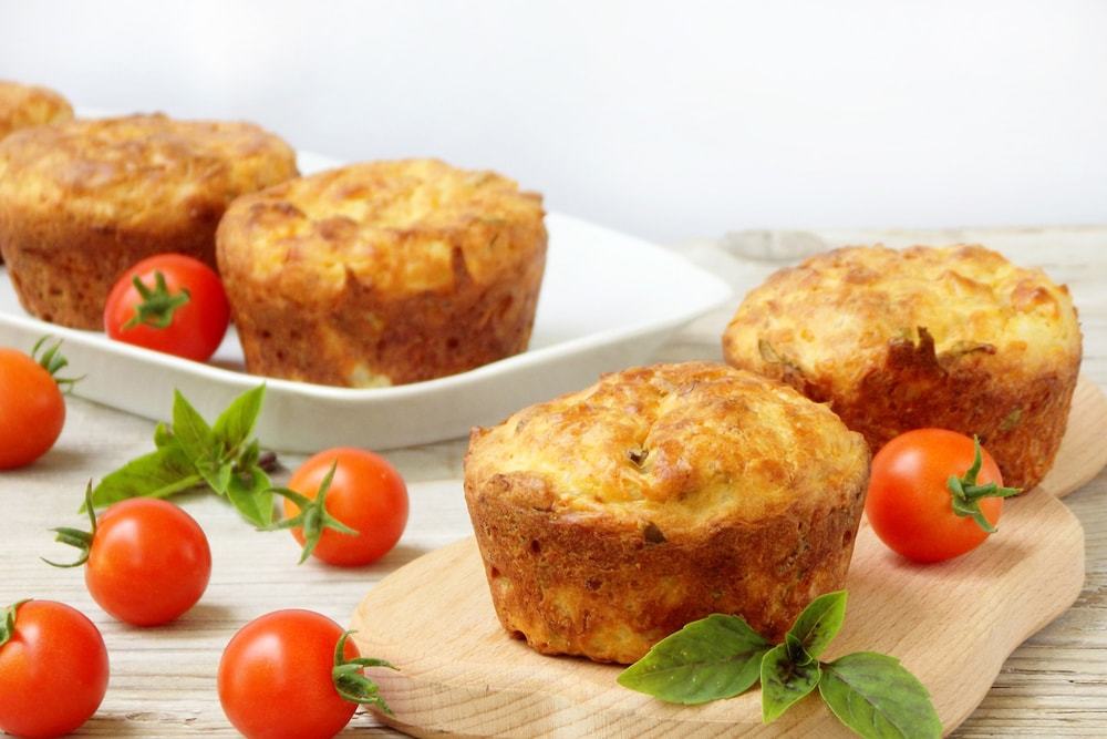 Product Magdalenas de queso de cabra y tomate 