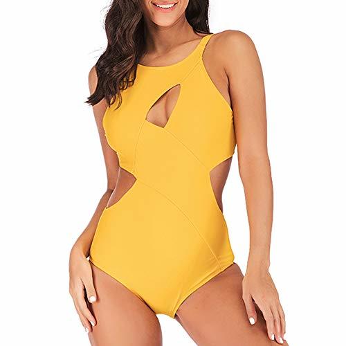 Producto FeelinGirl Mujer Monokini con Uno/Dos Tirantes Traje de Baño de Una Pieza