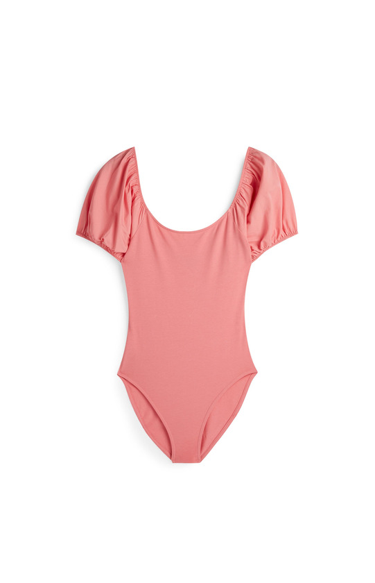 Producto body-color-coral-con-mangas-abombadas primark 