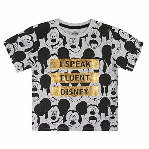 Lugar Cerdá Camiseta Manga Corta Premium Mickey, Gris