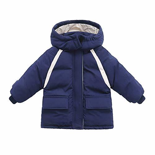 Social WYXR Abajo Chaqueta de Niños Abrigo con Capucha de Algodón Invierno Niño