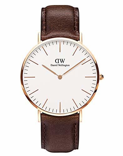 Lugar Daniel Wellington Reloj con Correa de Acero para Hombre 0109DW