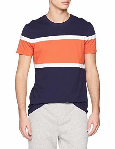 Lugares Springfield 690 C S Pique Corte Centr Camiseta, Azul