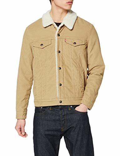 Lugares Levi's Type 3 Sherpa Trucker Chaqueta, Beige