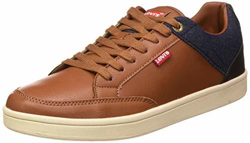 Fashion Levi's Billy, Zapatillas para Hombre, Marrón