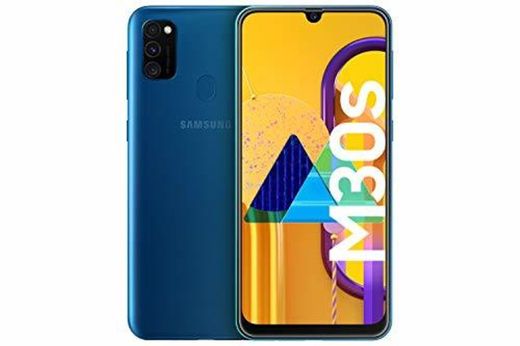 Samsung Galaxy M30s Azul -  Smartphone libre con sistema operativo Android.
