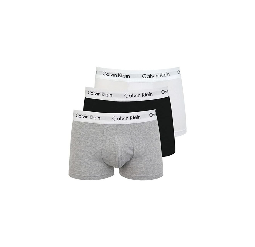 Social Calvin Klein 3p Low Rise Trunk Bóxer, Multicolor