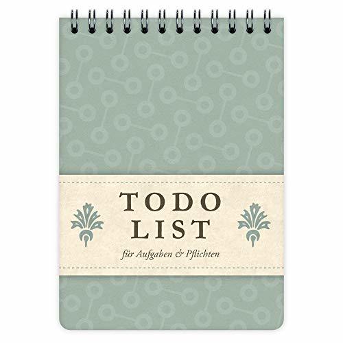 Lugar Etmamu 457 to-do list carnet de 60 pages de format a6 divisées