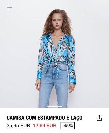 Camisa estampada