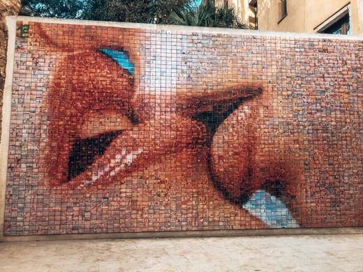 "El beso" de Joan Fontcuberta
