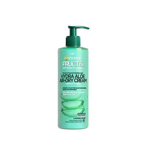 Garnier Fructis Hydra Aloe Air Dry Cream Humedad Memoria