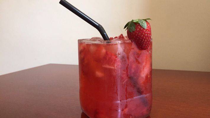 Fashion Caipiroska de Morango 🍓