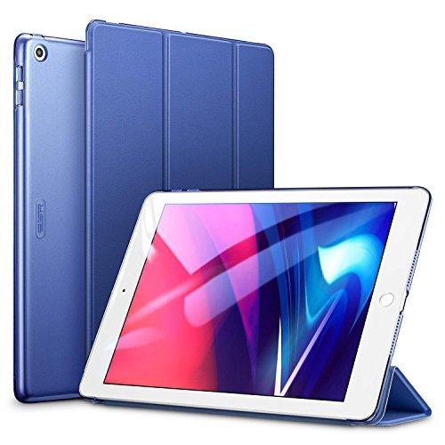 Place ESR Funda para iPad 2017/Nuevo iPad 2018 de 9.7" Silicona [Auto-Desbloquear][Botones Protegidos]