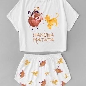 Fashion Pijama Hakuna Matata