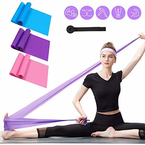 Producto Bandas Elasticas Fitness 3 Piezas Resistencia Bandas de Ejercicios para Yoga