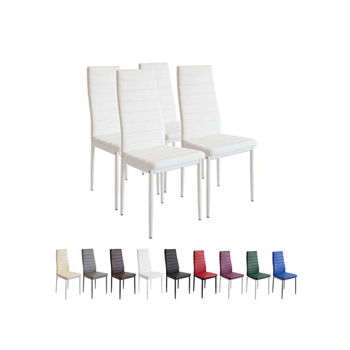 Product Albatros 2552 Milano Set de 4 sillas de Comedor