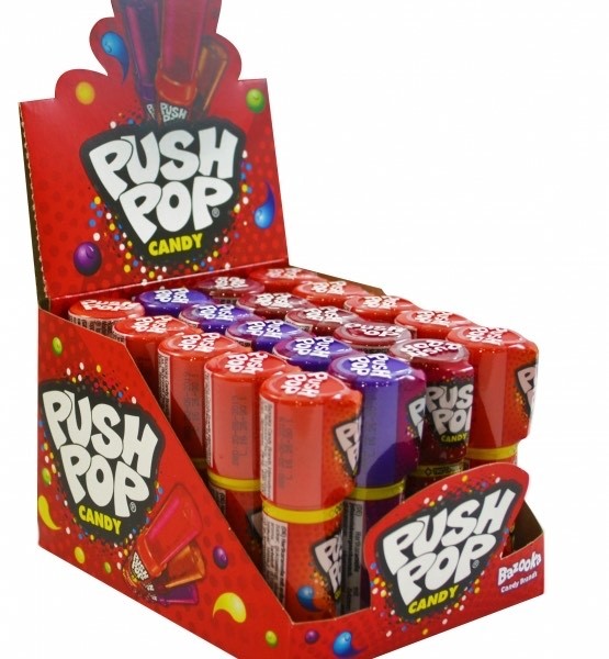 Productos Push pop candy 