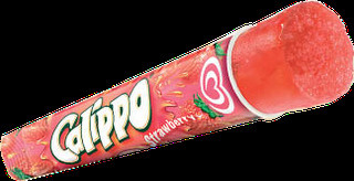 Productos Calippo de morango 