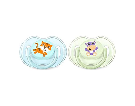 Philips Avent SCF169/25 - Set de 2 chupetes Gama Safari