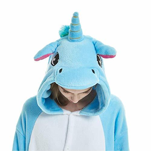 Product ABYED Pijama Animal Entero Unisex para Adultos Niños con Capucha Ropa de