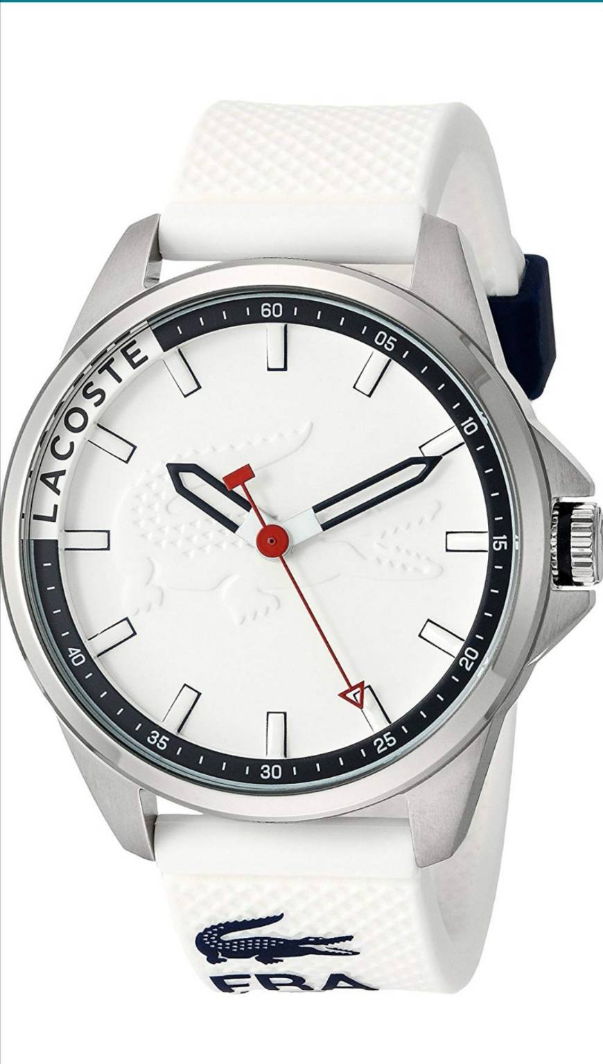 Products Lacoste Men's White Watch