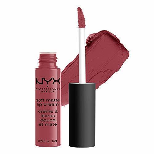 Social NYX Professional Makeup Pintalabios Soft Matte Lip Cream, Acabado cremoso mate, Color