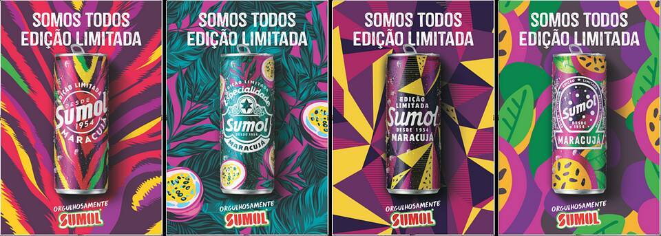 Productos Sumol Maracujá Edições Limitadas