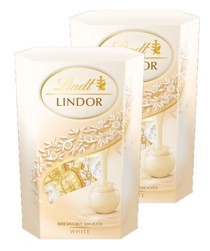 Productos Lindt Lindor White Chocolate Truffle Cornet Box